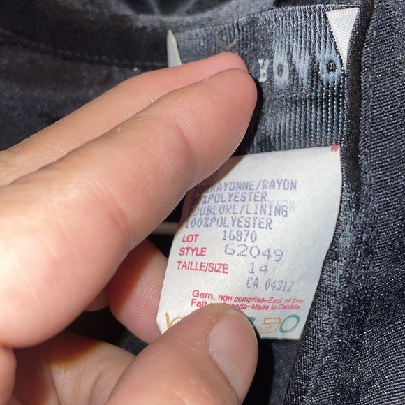 TWO ROADS Black hospitality work wear pants and jacket kitchen chef resort - Picture 5 of 12